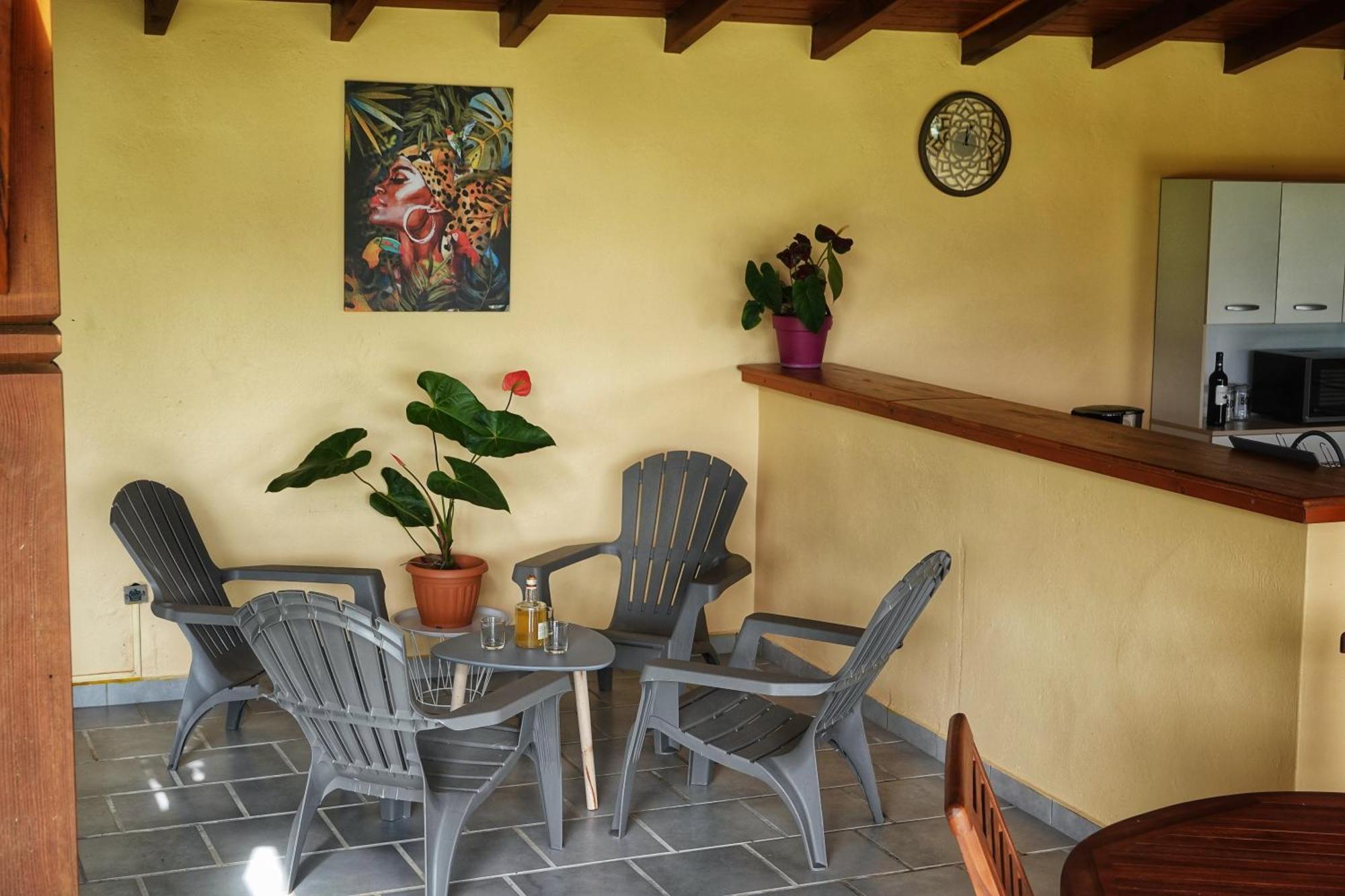 Les Gites Orchidees Bel'O Capesterre-Belle-Eau Rom bilde